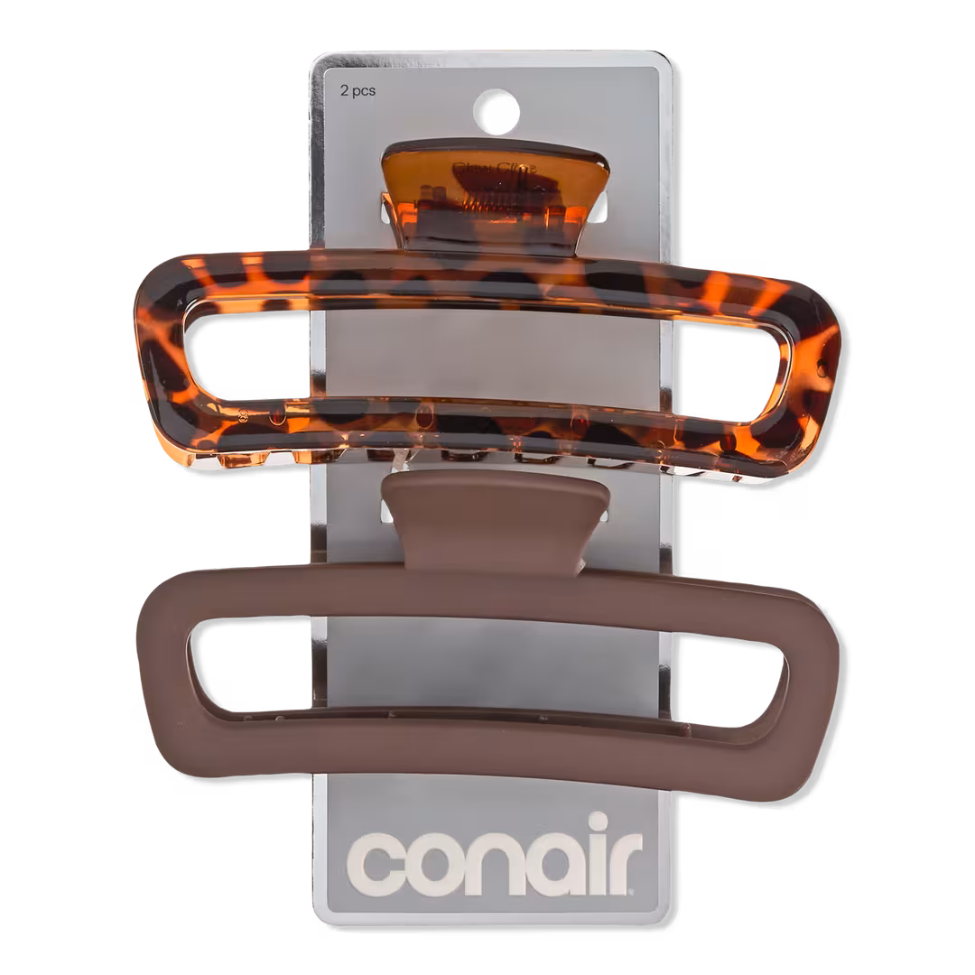 Conair Accessories  Rectangular Claw Clips