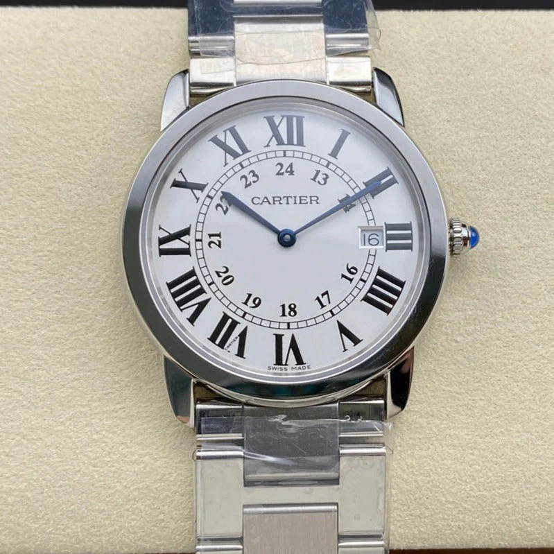 CARTIER Watch RONDE SOLO 36MM QUARTZ STEEL