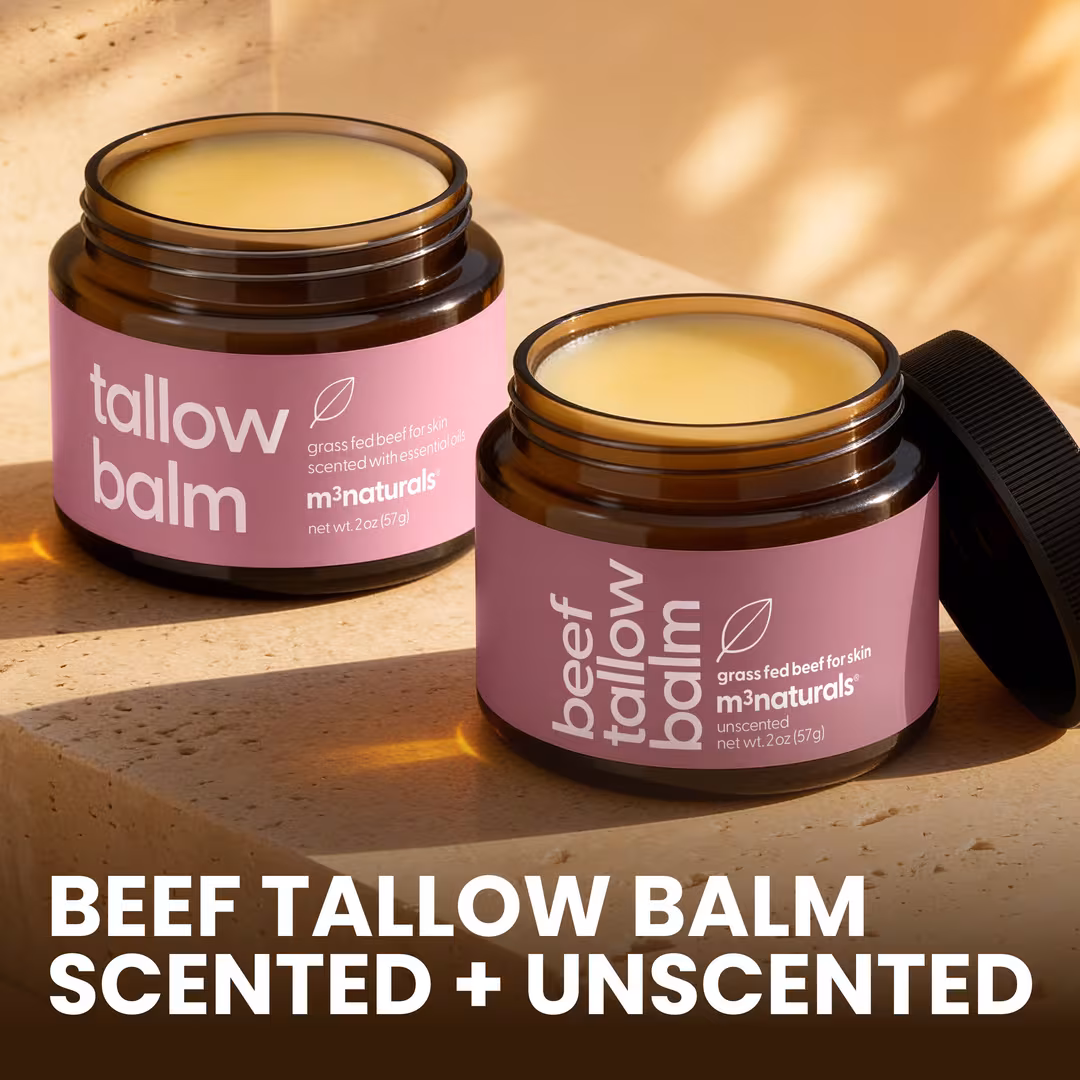 M3  Beef Tallow Balm Scented + Unscented Set