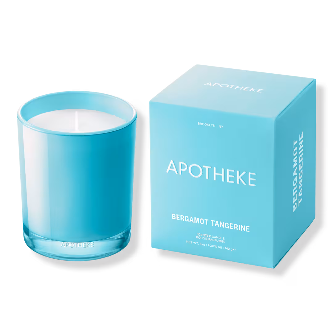 APOTHEKE  Bergamot Tangerine Scented Candle