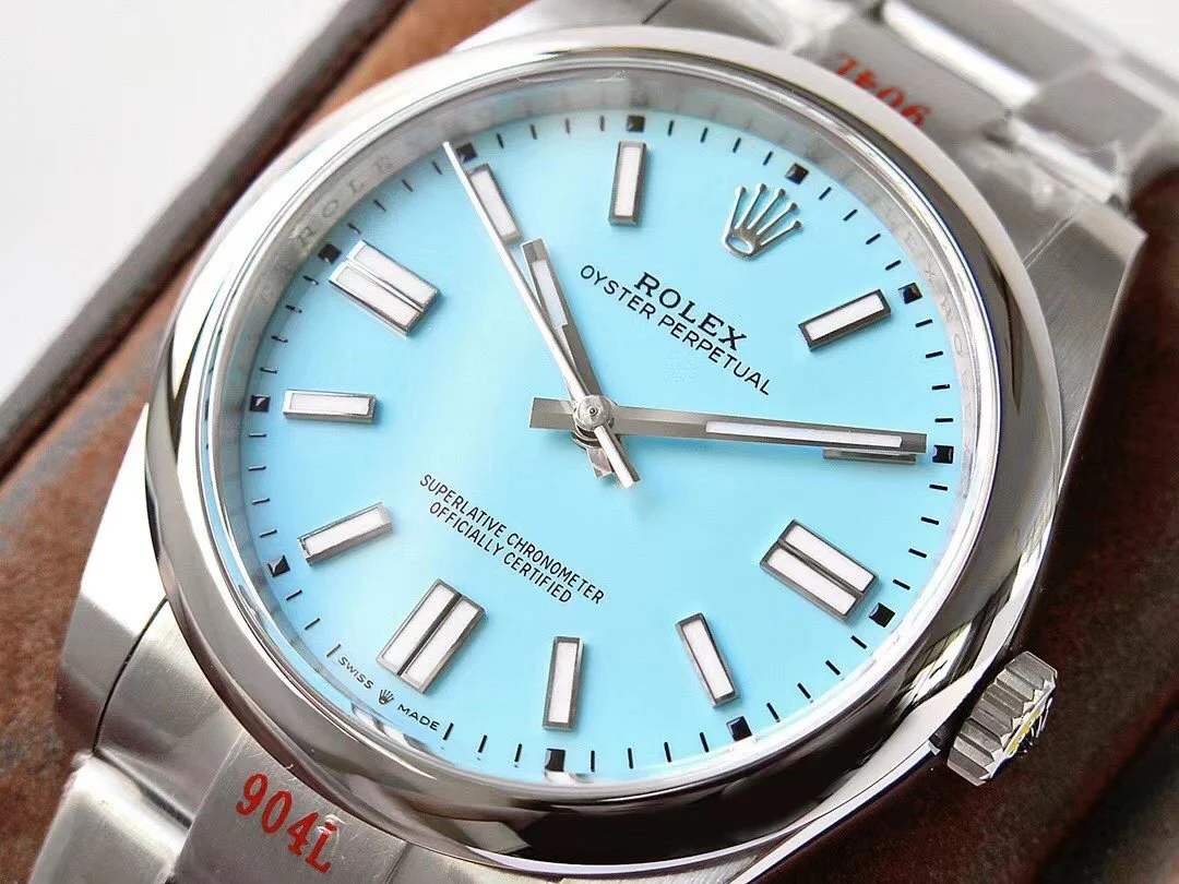 Rolex Watch OYSTER PERPETUAL 41 STAINLESS STEEL SKY BLUE DIAL Watch