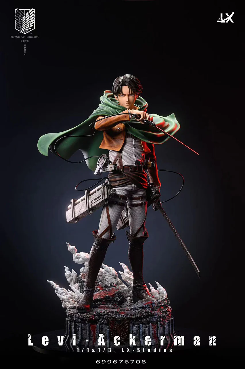 Attack on Titan - Levi Ackerman | 1:1 Resin Statue | von LX Studio