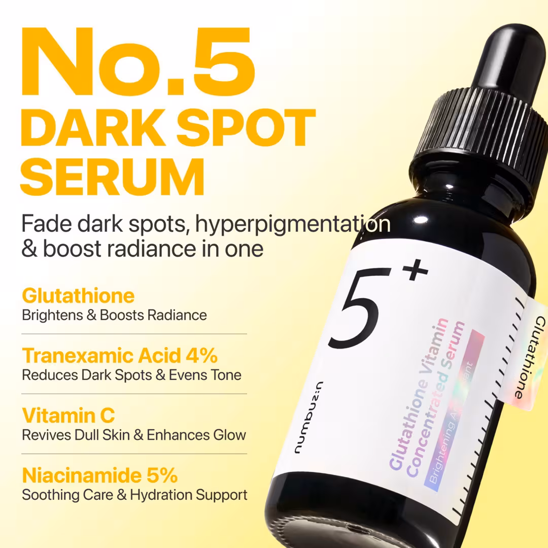 numbuzin  No.5+ Glutathione Vitamin Concentrated Serum