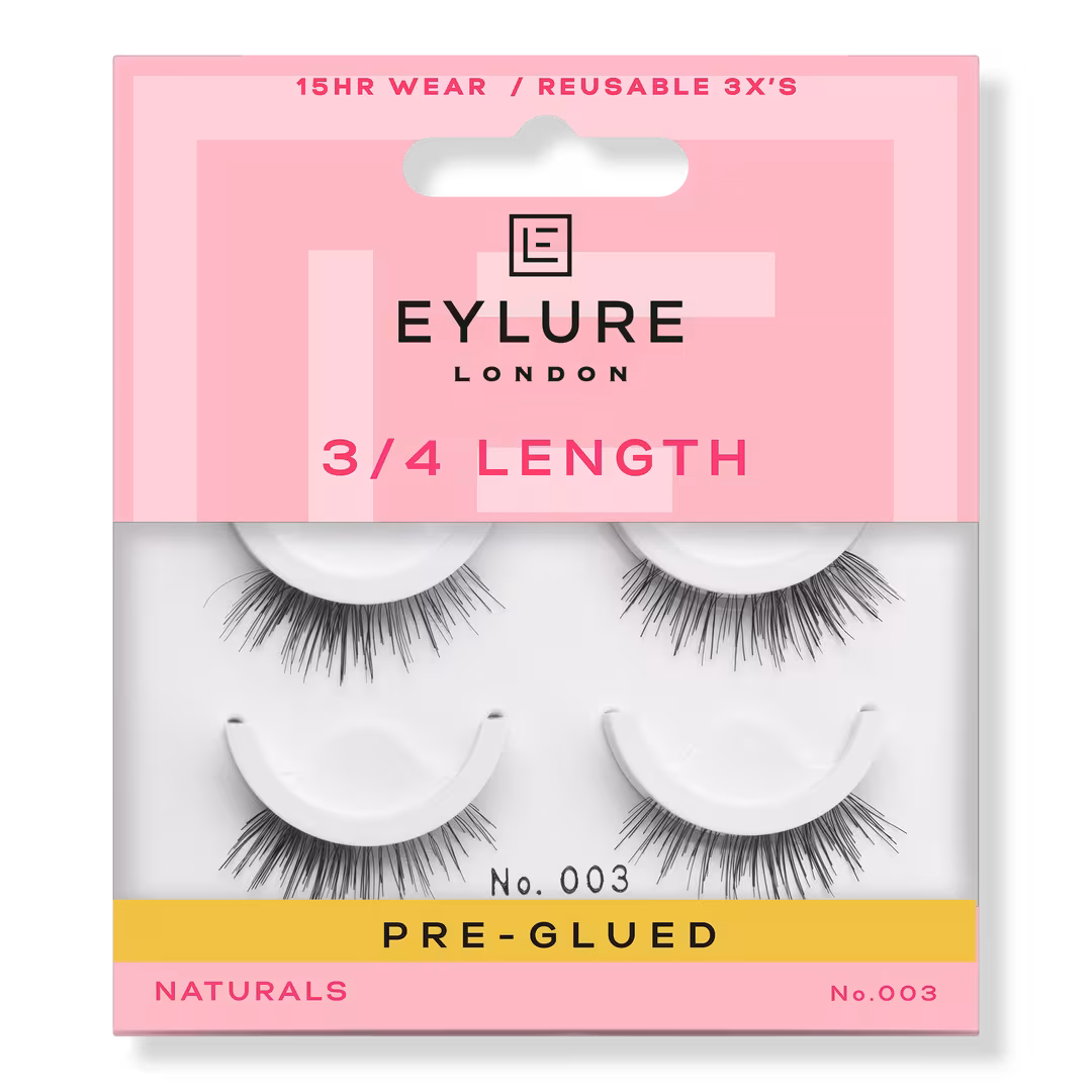 Eylure  Pre-Glued Light & Wispy No. 003 Eyelashes Twin Pack