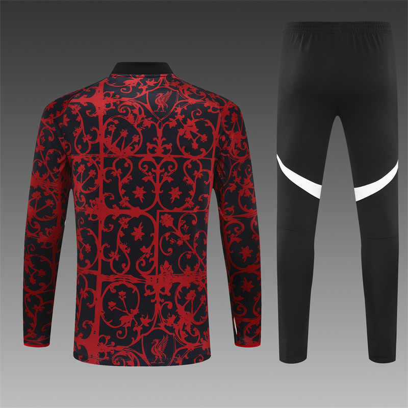 25/26 Liverpool red Half Zip Training Kit (Adult Kids Kit)