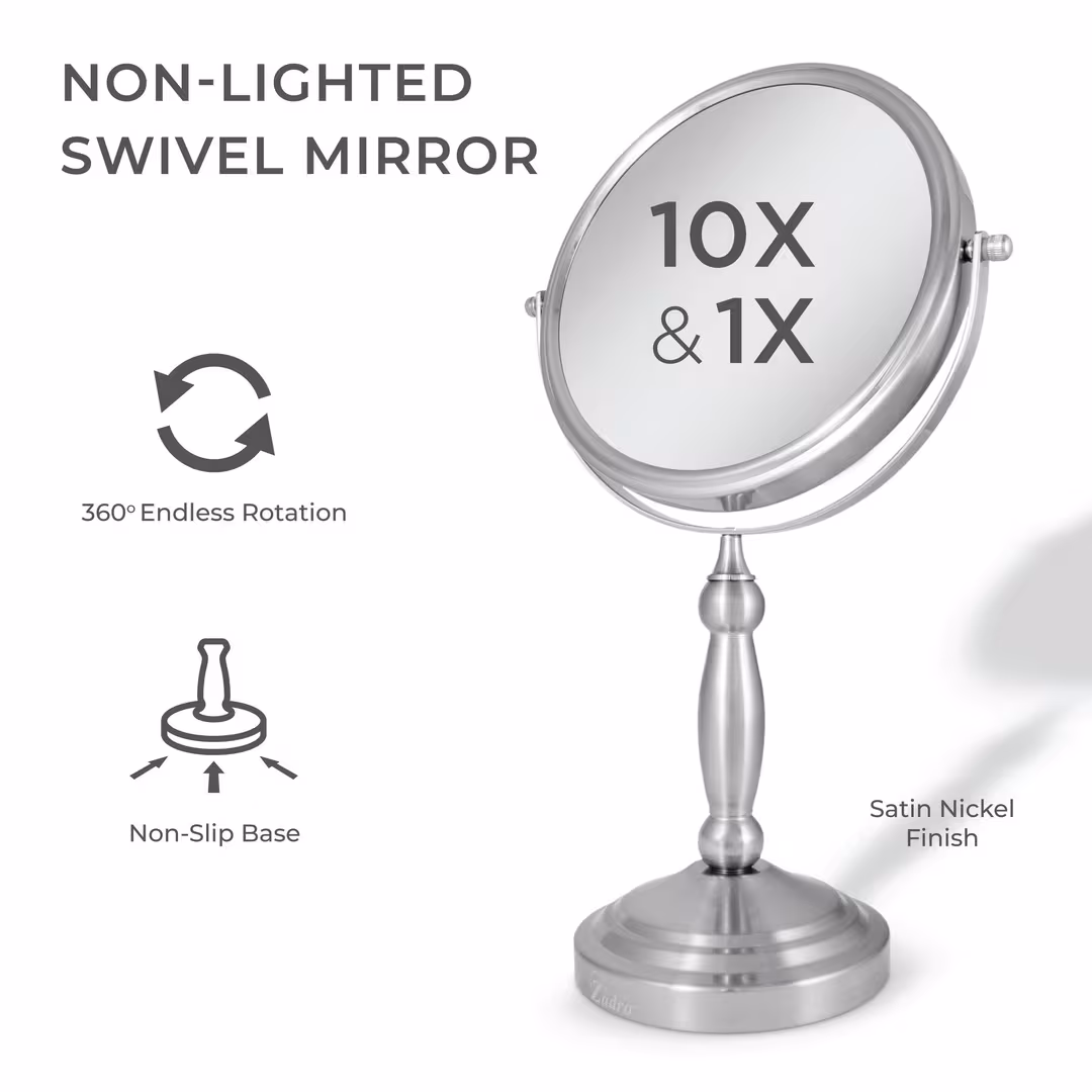Zadro  Makeup Mirror with 10X/1X Magnification