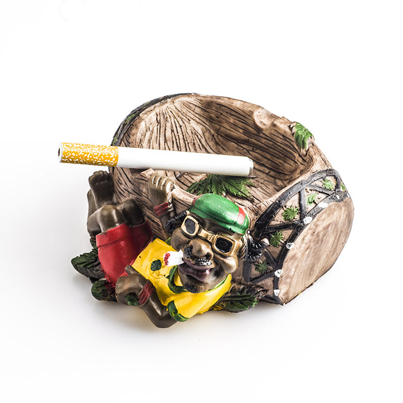 Handmade Jamaican Resin Ashtray