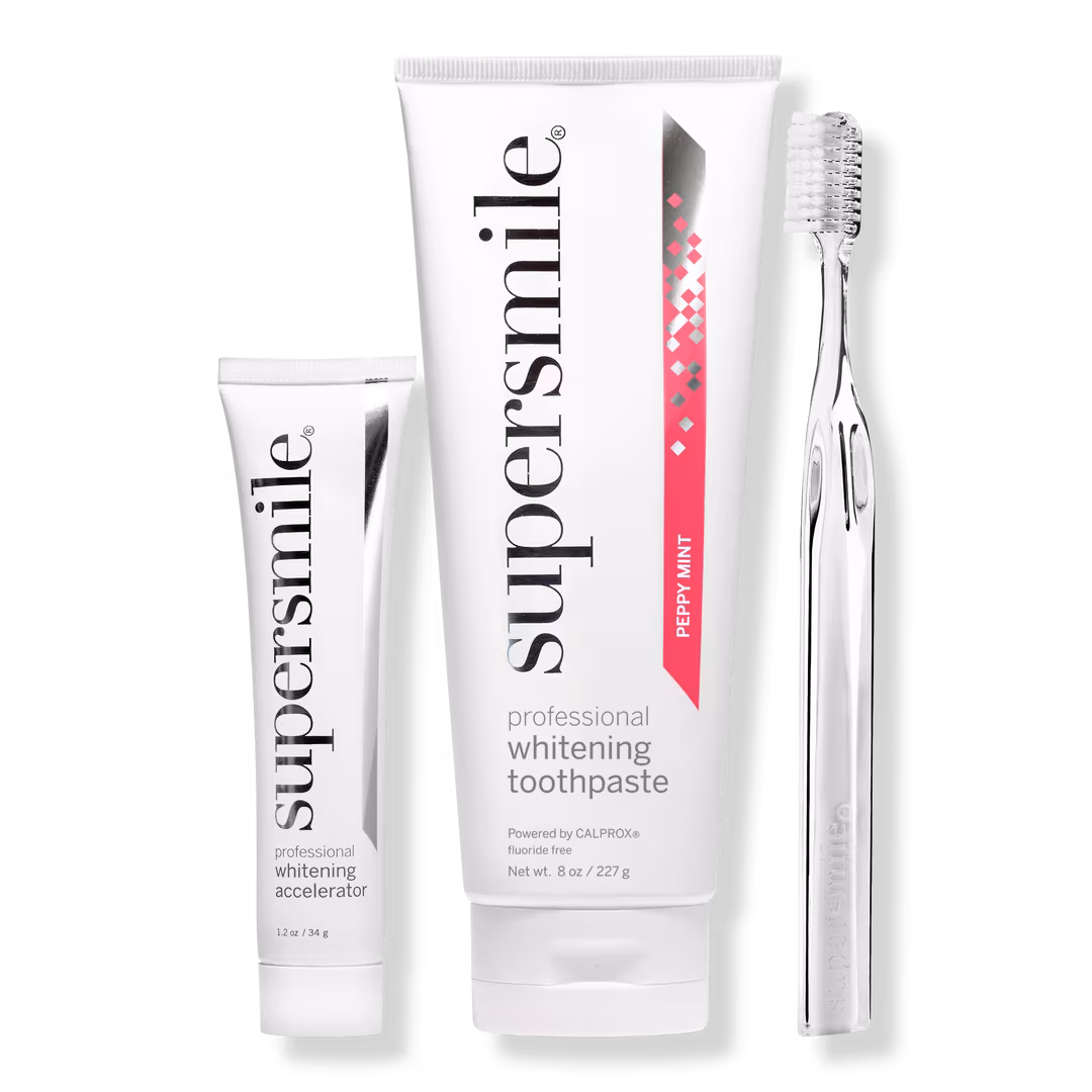 Supersmile  Peppy Mint Kit with Accelerator and Crystal Collection Toothbrush