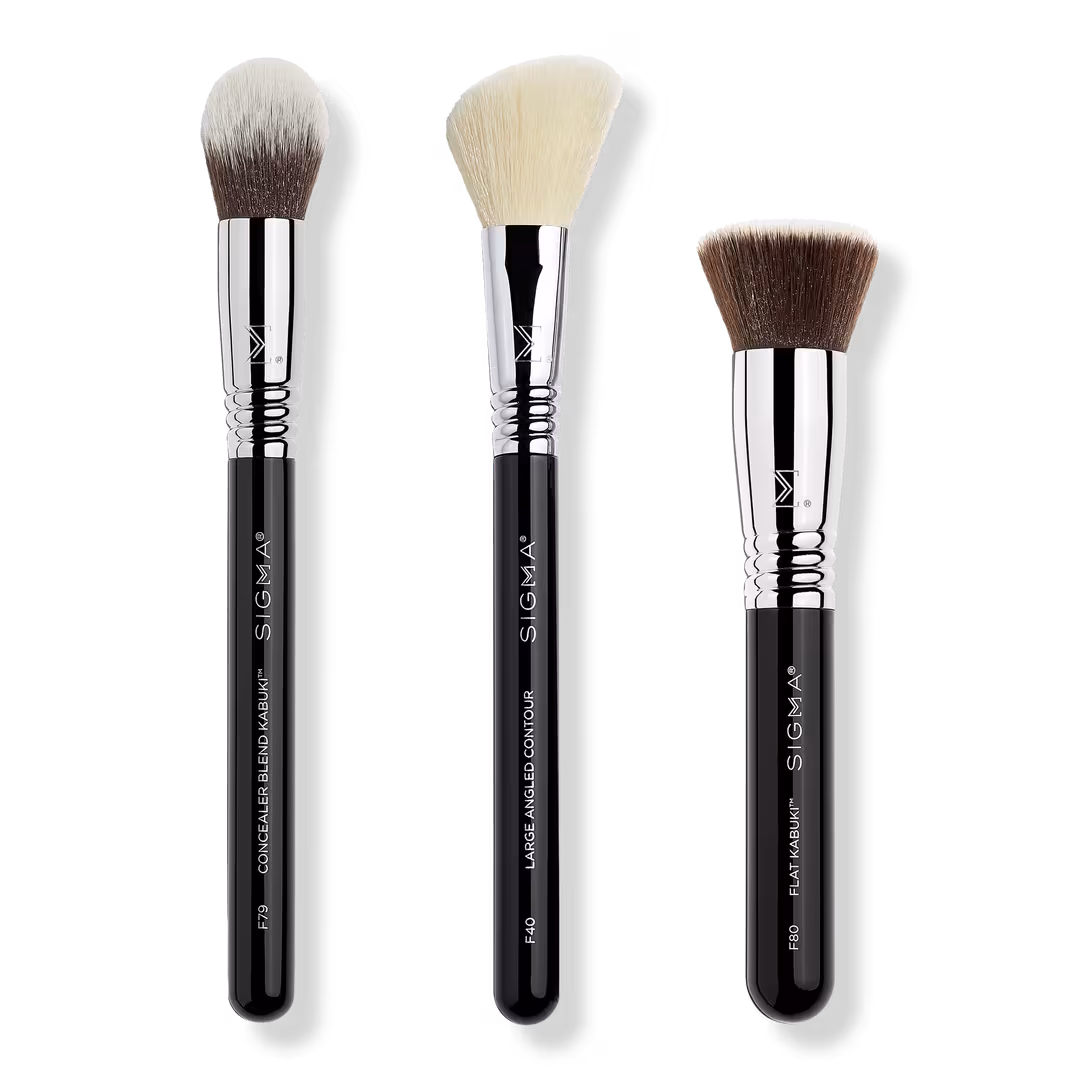 Sigma Beauty  Best-Selling Face Brush Trio