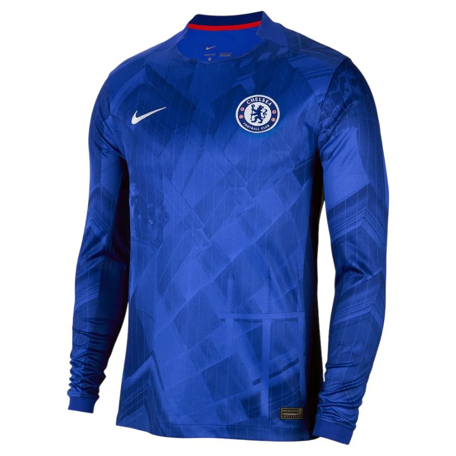 Chelsea Long Sleeve Home Jersey Men 2025 2026 Blue