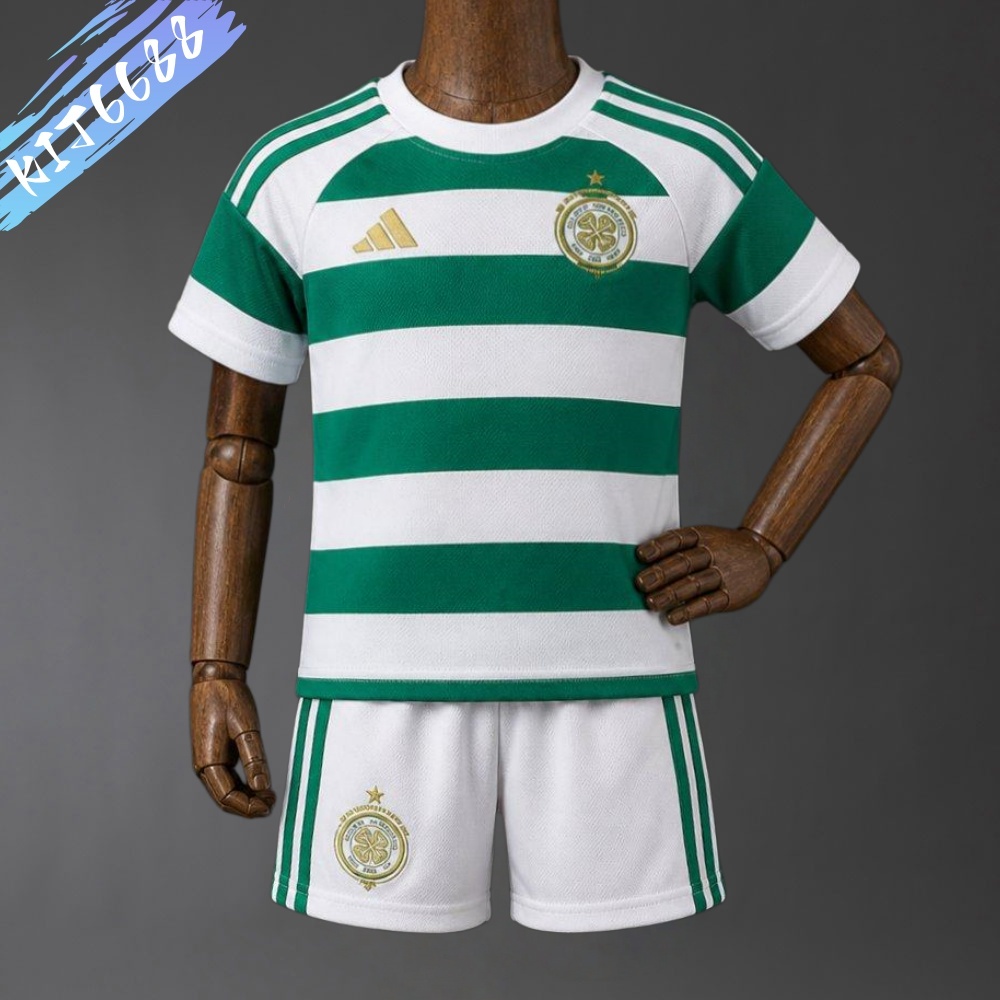 2026/2027 Celtics home Football shirt (Adult Kids Kit socks）