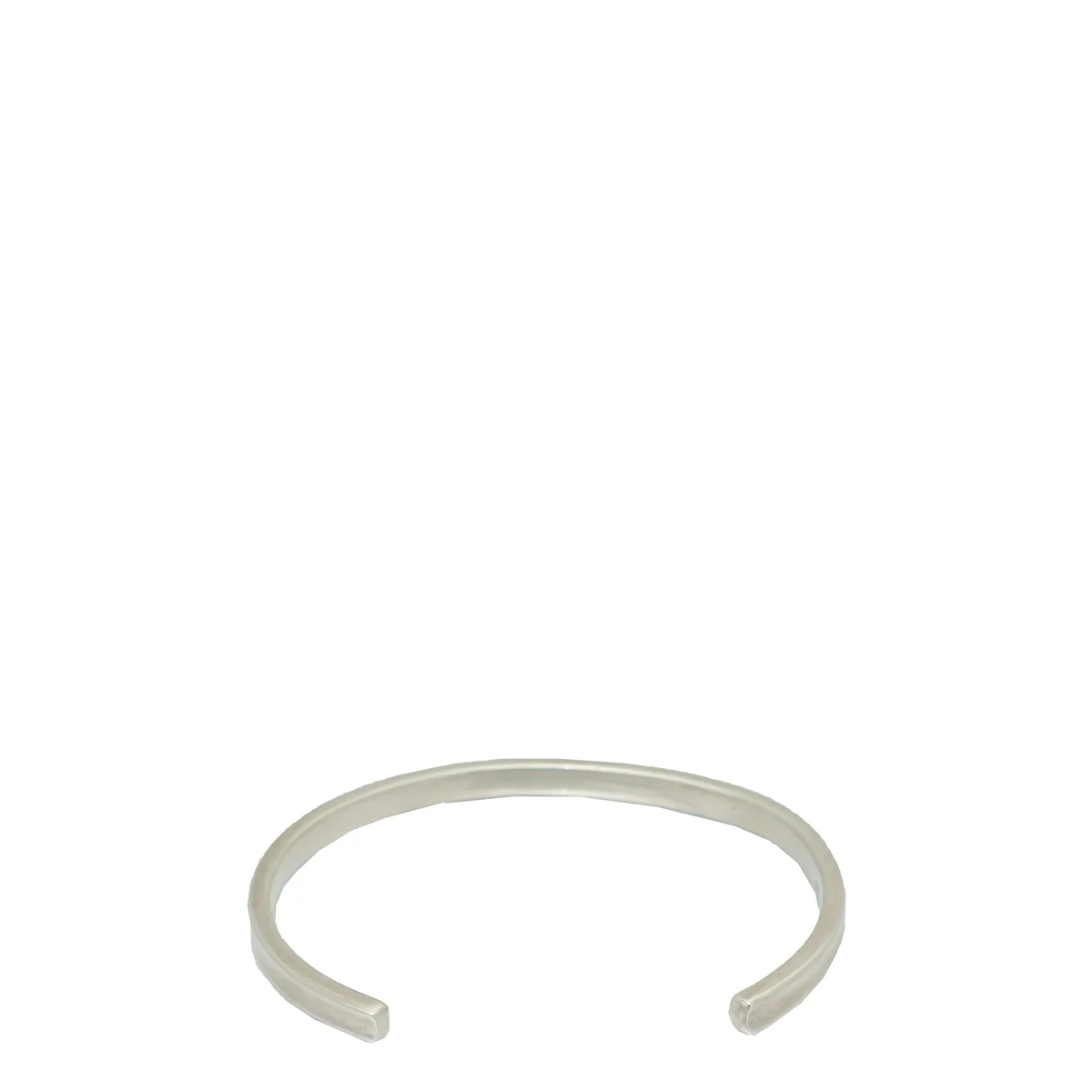 Tiffany & Co Sterling Silver 1837 Narrow Medium Cuff Bangle