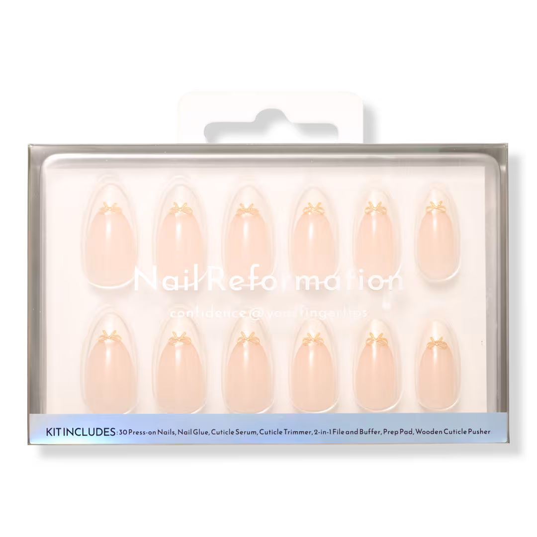 Nail Reformation  Bow-So-Chic Press On Nails