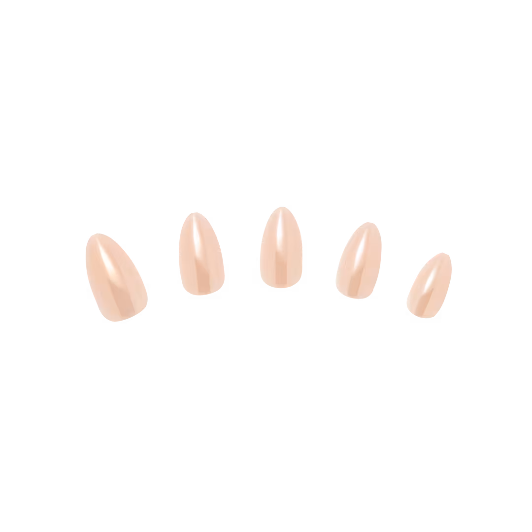 Nail Reformation  Pearl Chrome Press On Nails
