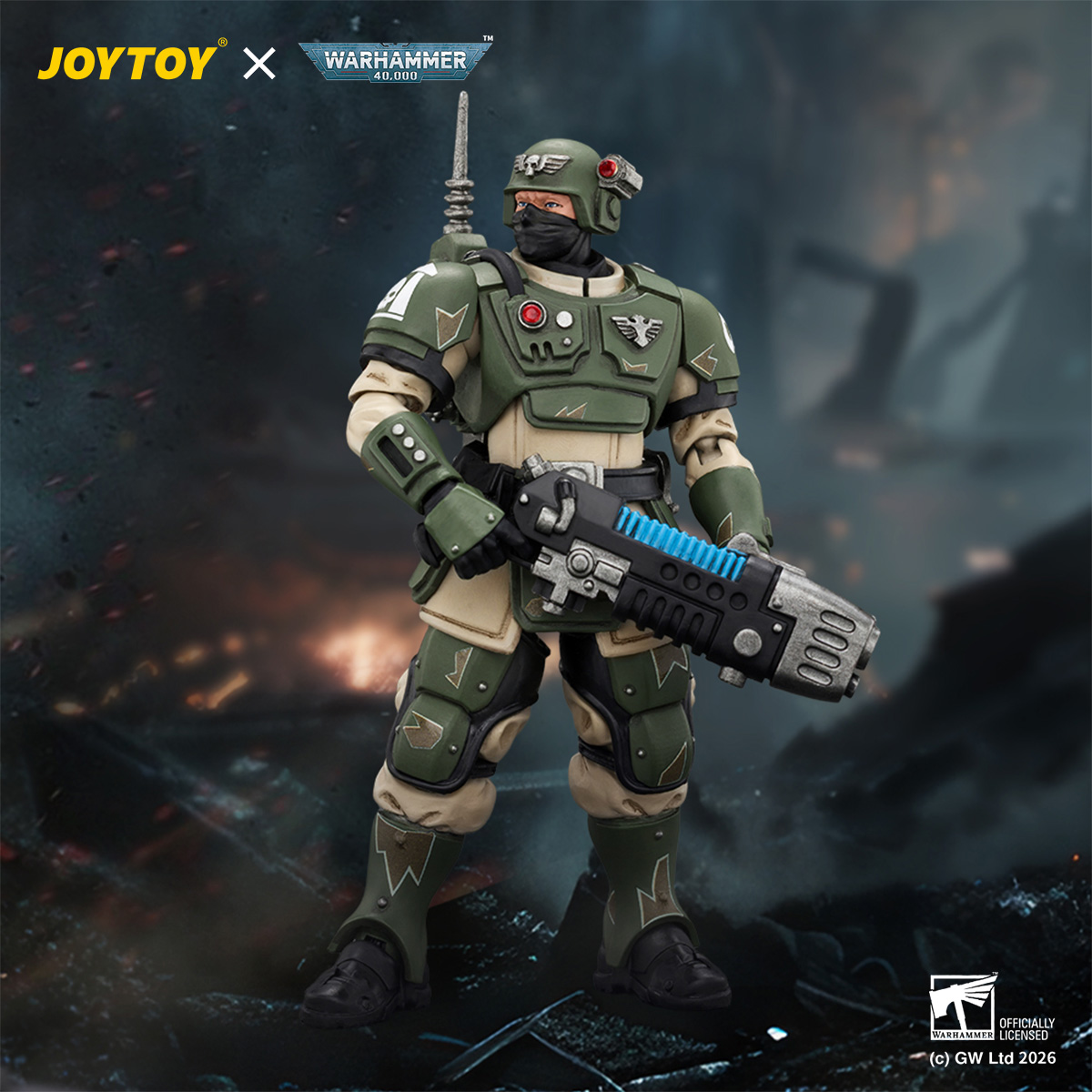 JOYTOY Warhammer 40,000 Astra Militarum Kasrkin - JOYTOY WORLD