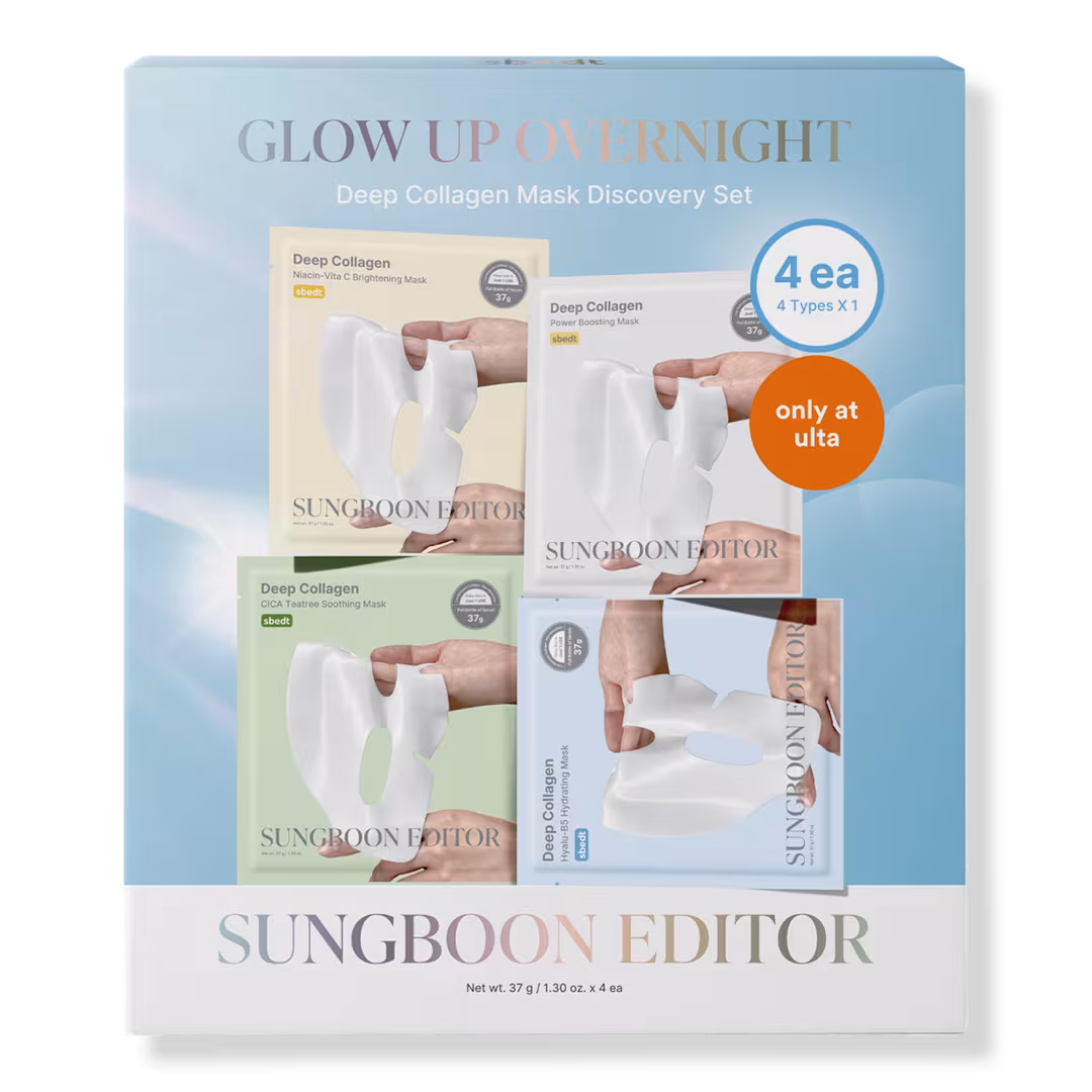 SUNGBOON EDITOR  Deep Collagen Mask Discovery Set