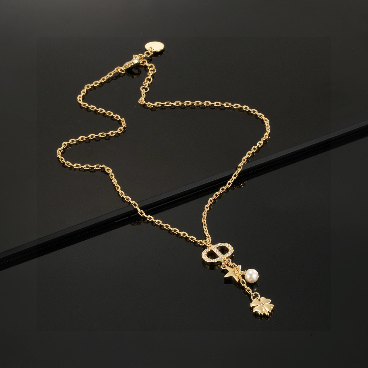 Dior Four-Leaf Clover Necklace