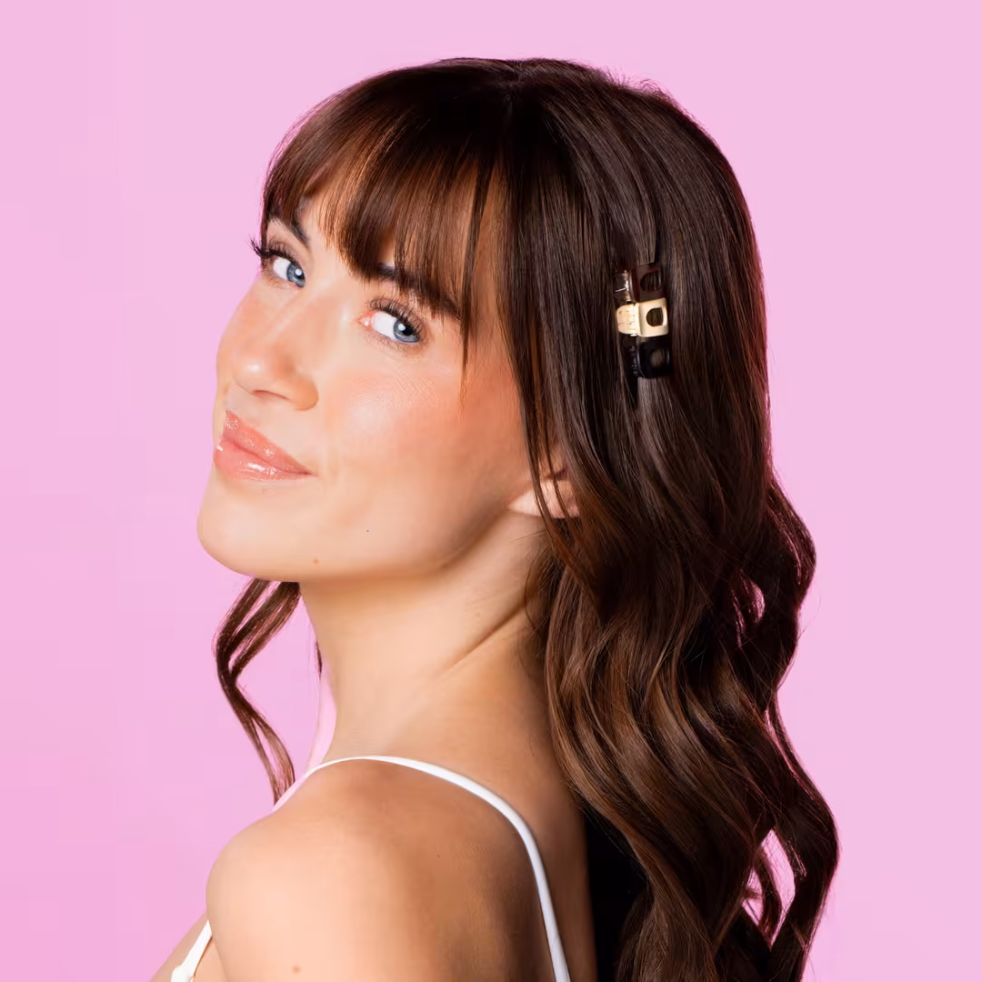 GIMME beauty  Mini Lay Flat Claw Clips for Fine Hair