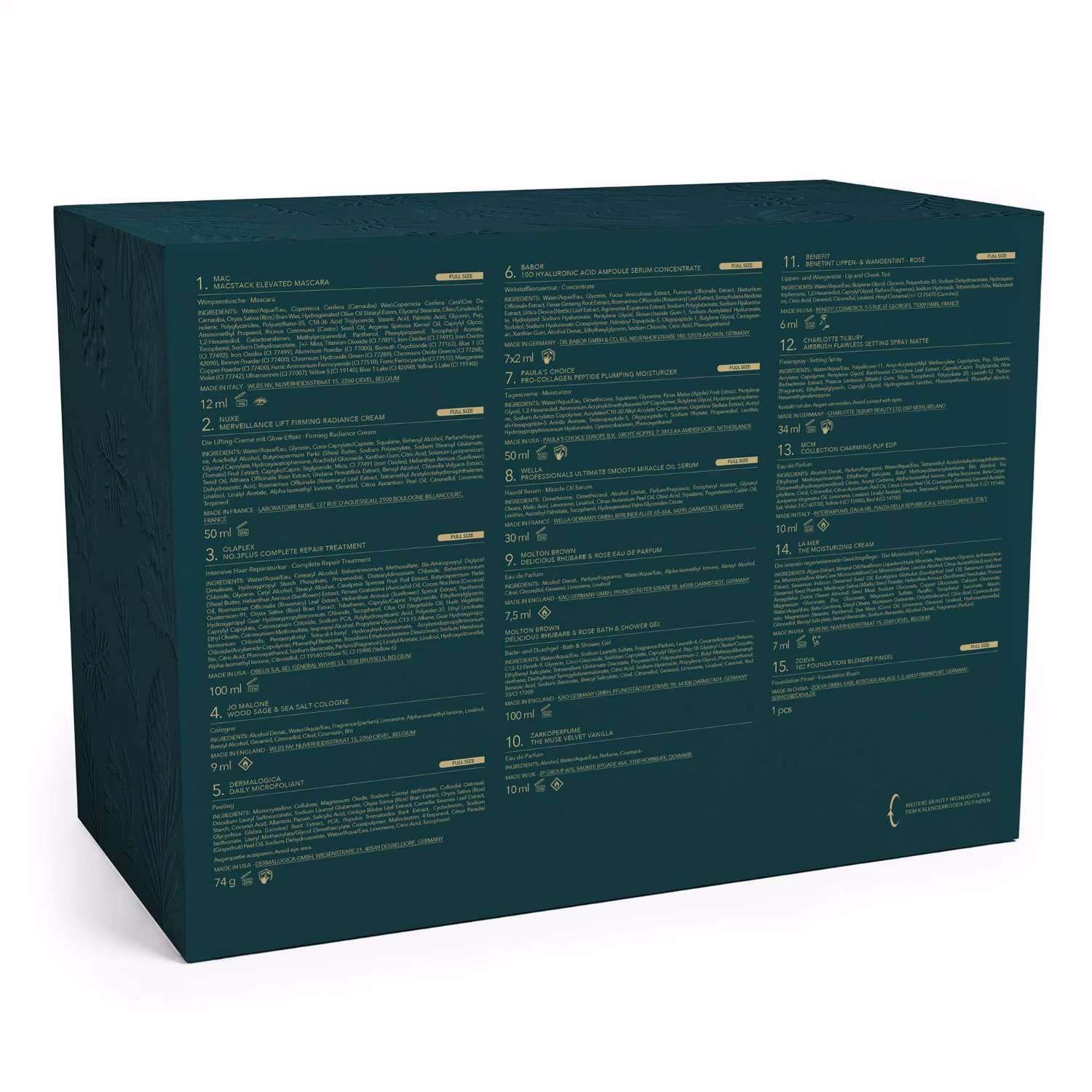 DUFT, PFLEGE & MAKE-UP Luxuskalender 2026
