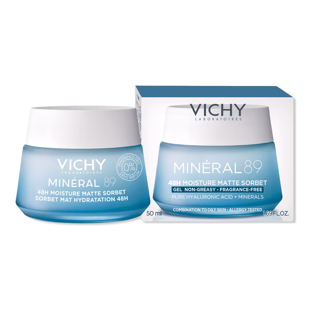 Vichy  Mineral 89 48H Moisture Matte Sorbet