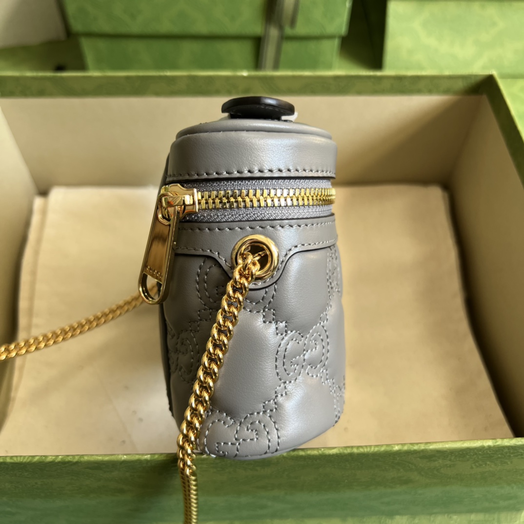 Gucci GG matelass?? top handle mini bag 723770