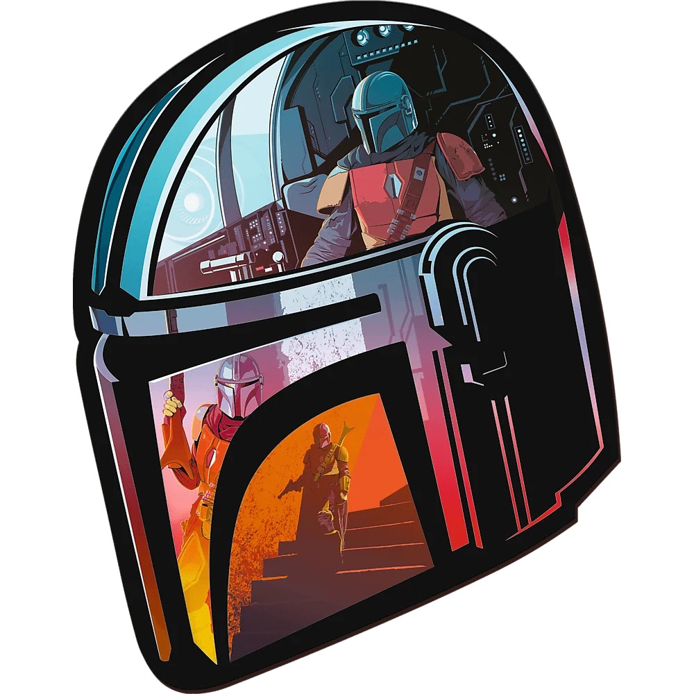 Puzzle Drewniane Star Wars 160 El. The Mandalorian