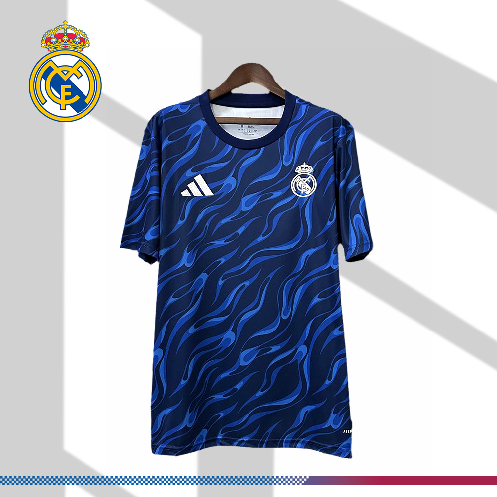 2025/2026 Real Madrid Pre-match Training Football Shirt （Fan Edition）