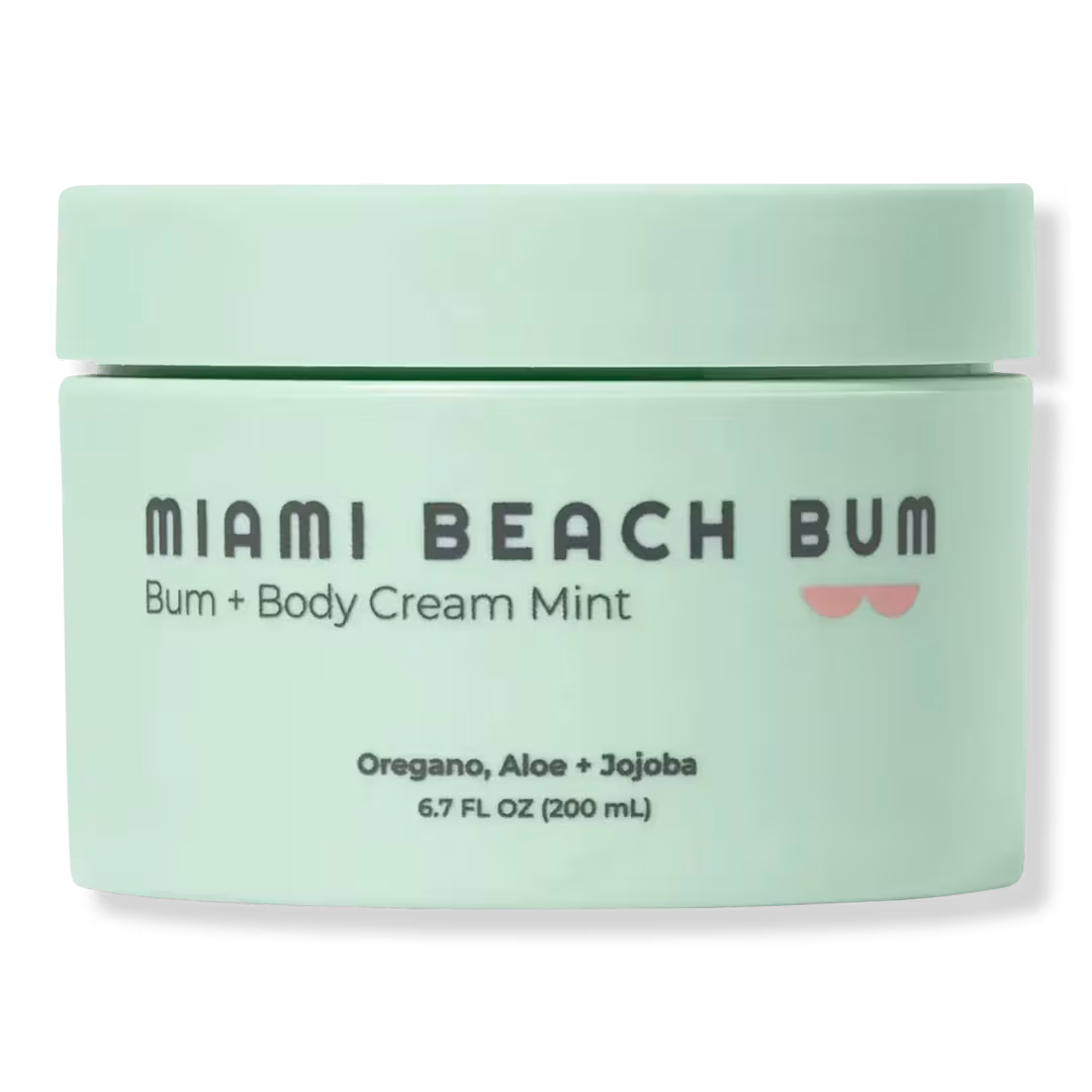 Miami Beach Bum  Bum + Body Cream - Oregano Body Acne & Bump-Smoothing Body Moisturizer