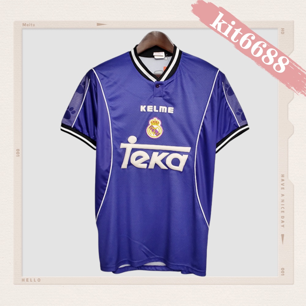 1997/1998 Real Madrid Away Retro Football Shirt