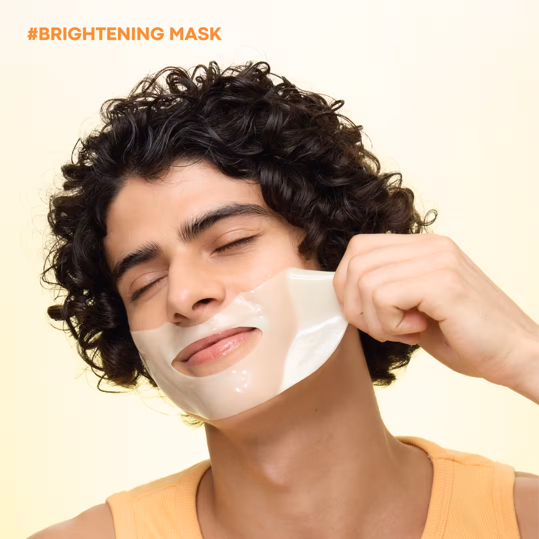 TONYMOLY  Mask Melt Vitamin C + Rice Overnight Hydrogel Mask