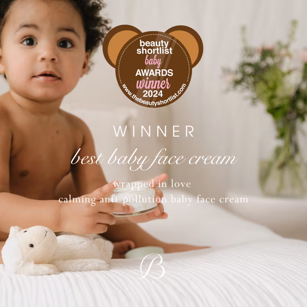 Little Butterfly London  Wrapped in Love Calming Anti-Pollution Baby Face Cream