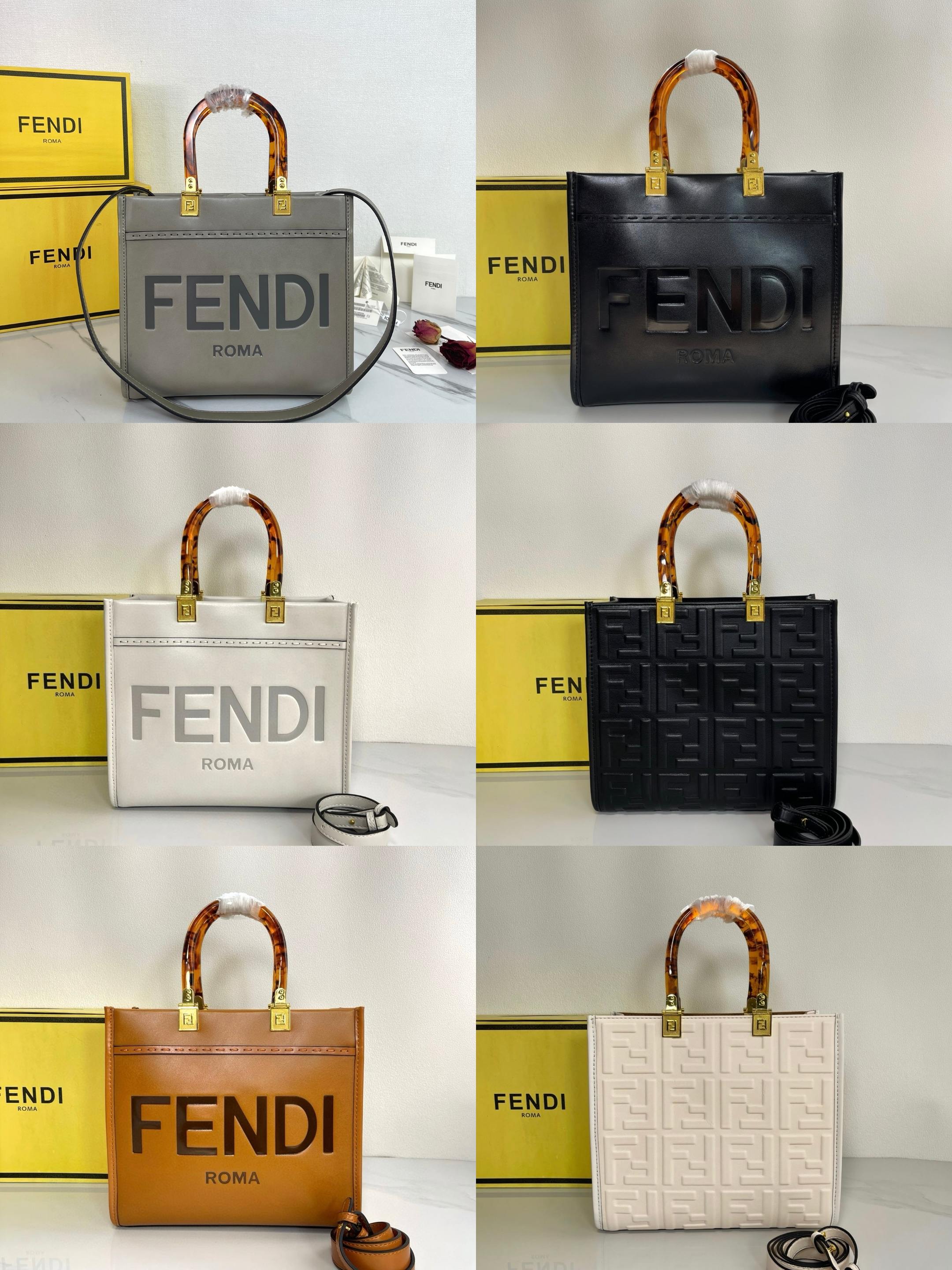 Fendi First Small Leather Bag with Chain