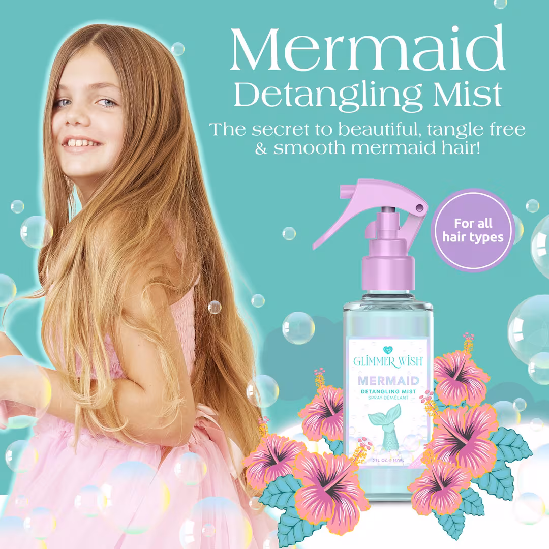 Glimmer Wish  Mermaid Hair Detangling Mist