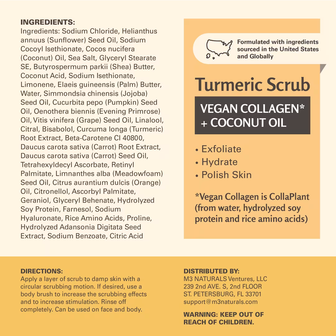 M3  Turmeric Body Scrub