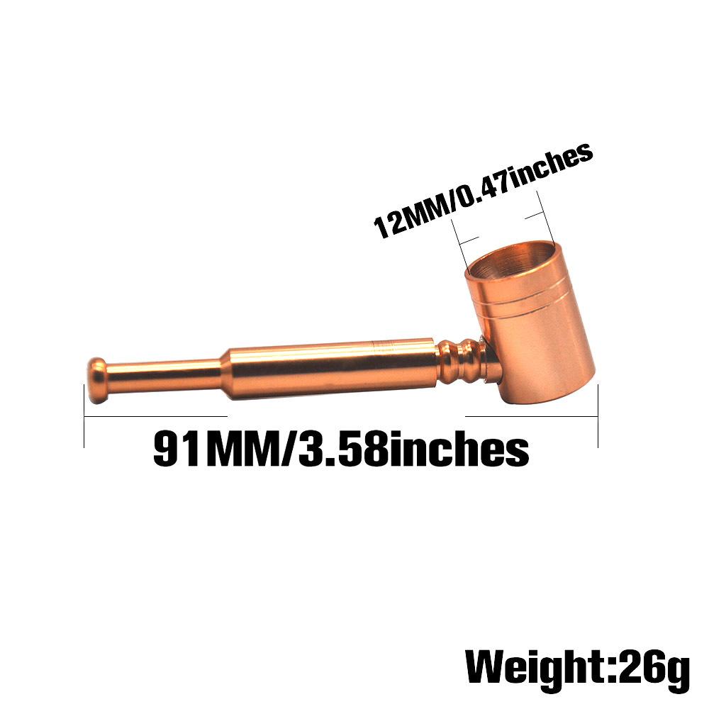 Detachable Hammer Metal Pot Pipe