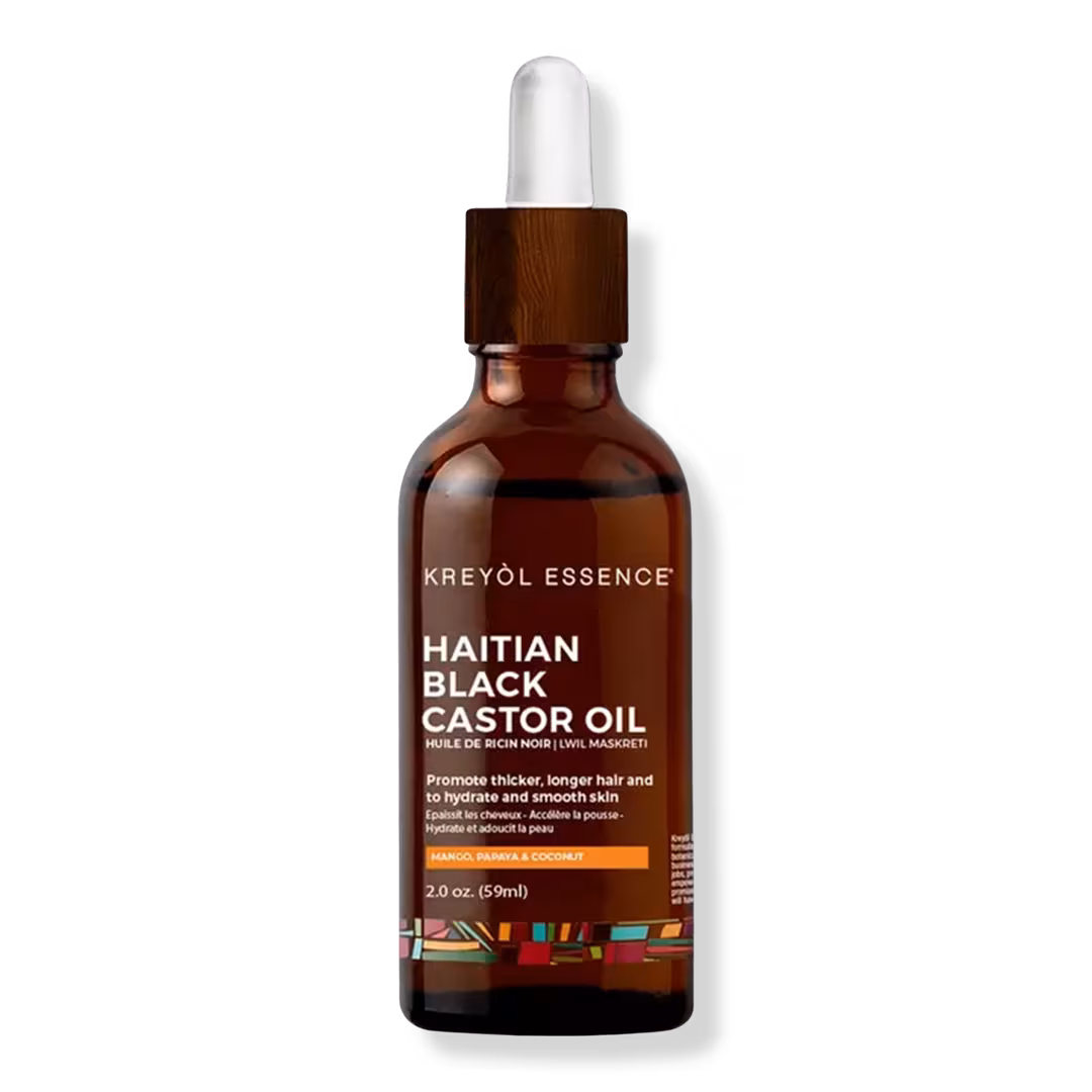Kreyòl Essence  Haitian Black Castor Oil - Mango, Papaya & Coconut