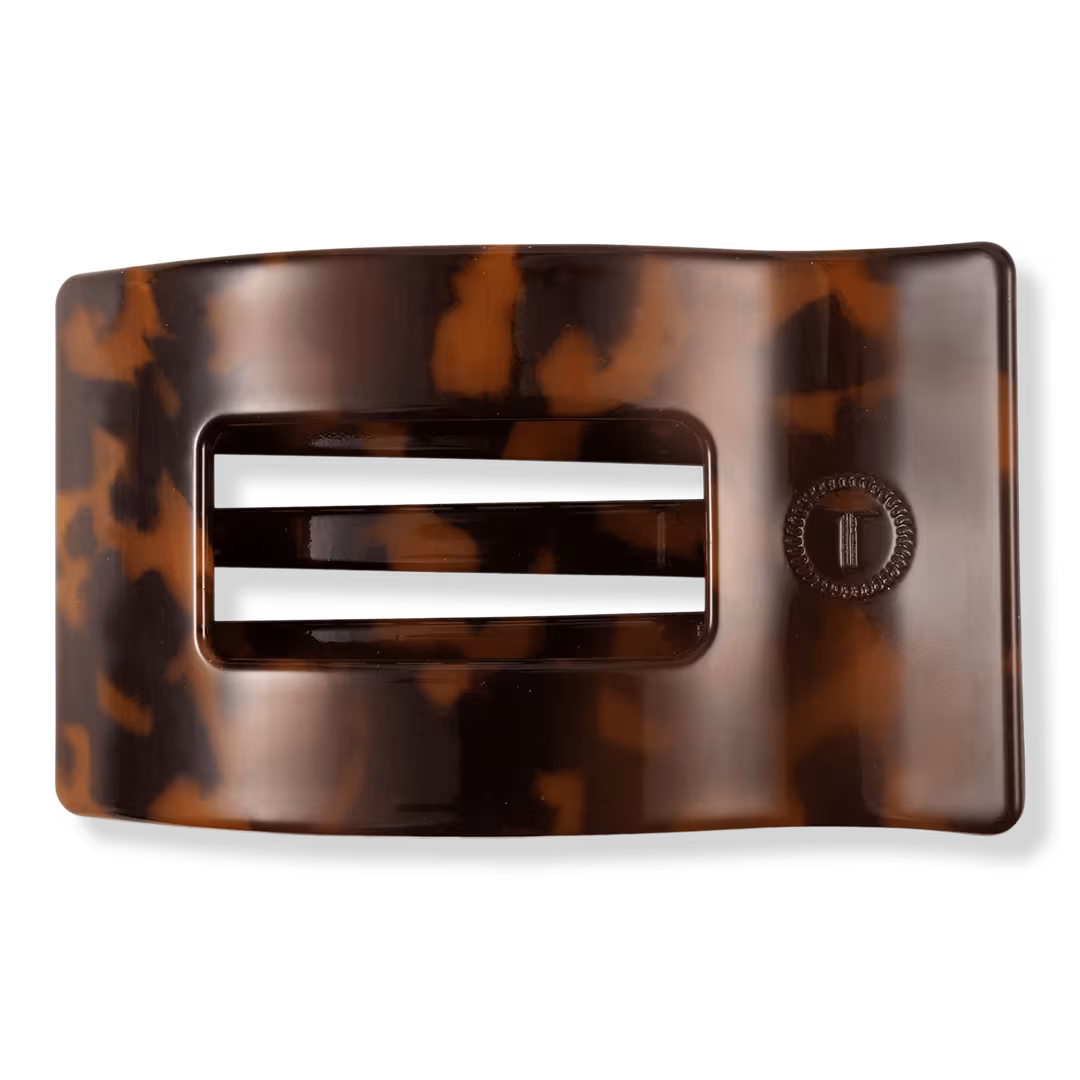 TELETIES  Medium Flat Rectangle Hair Clip