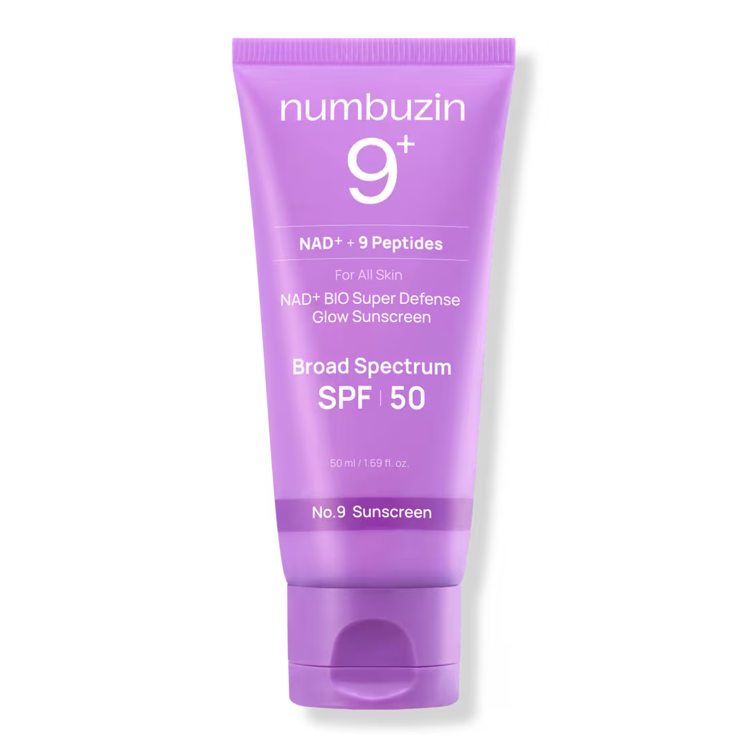 numbuzin  No.9 NAD+BIO Super Defense Glow Sunscreen SPF 50