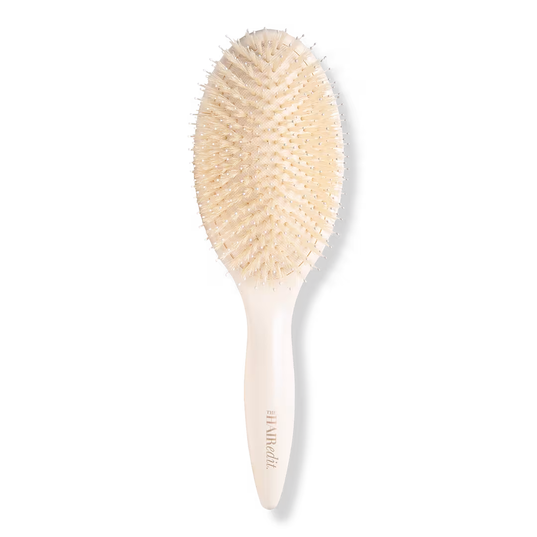 The Hair Edit  Cream Finish & Shine Boar Bristle Brush