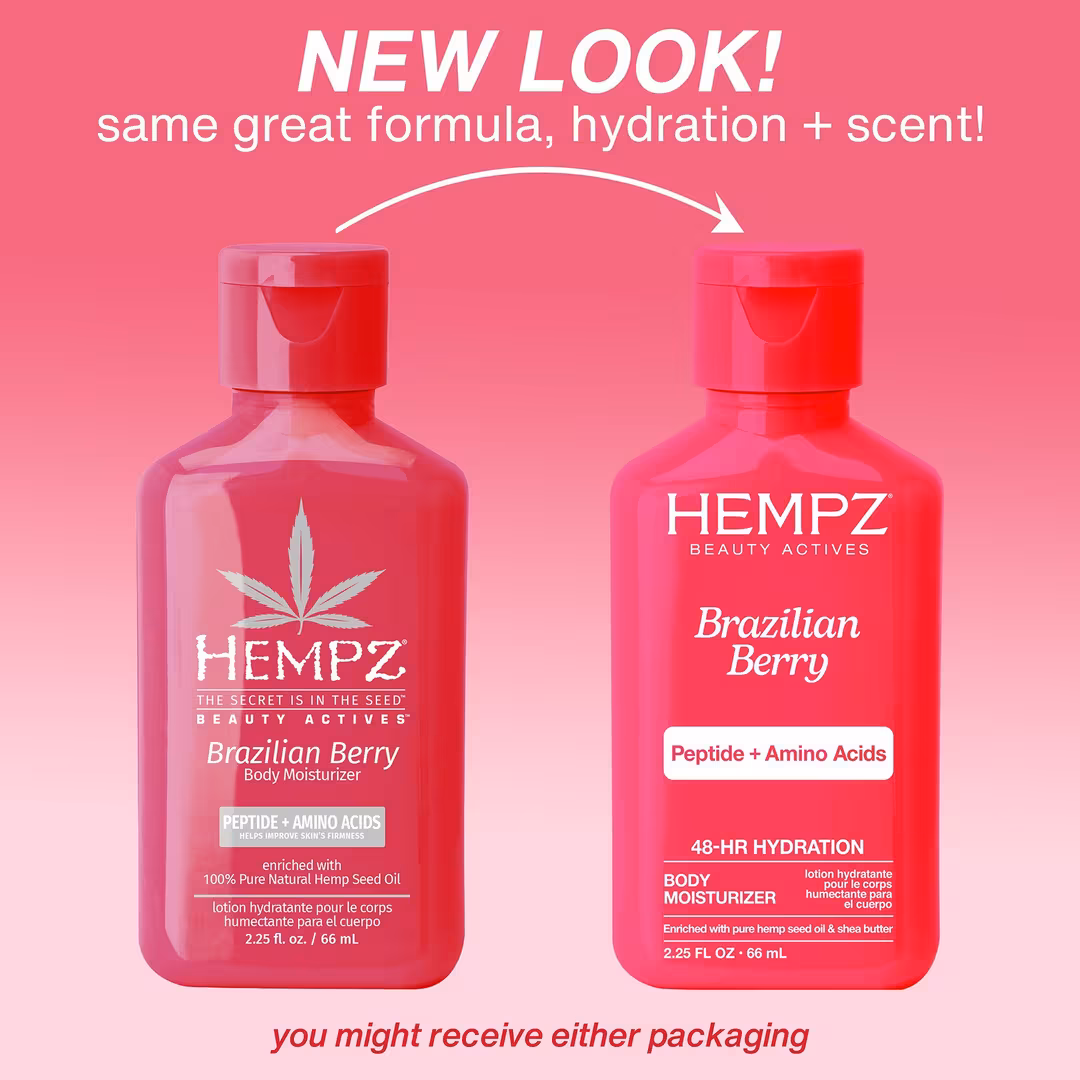 Hempz  Brazilian Berry Body Moisturizer with Peptide + Amino Acids