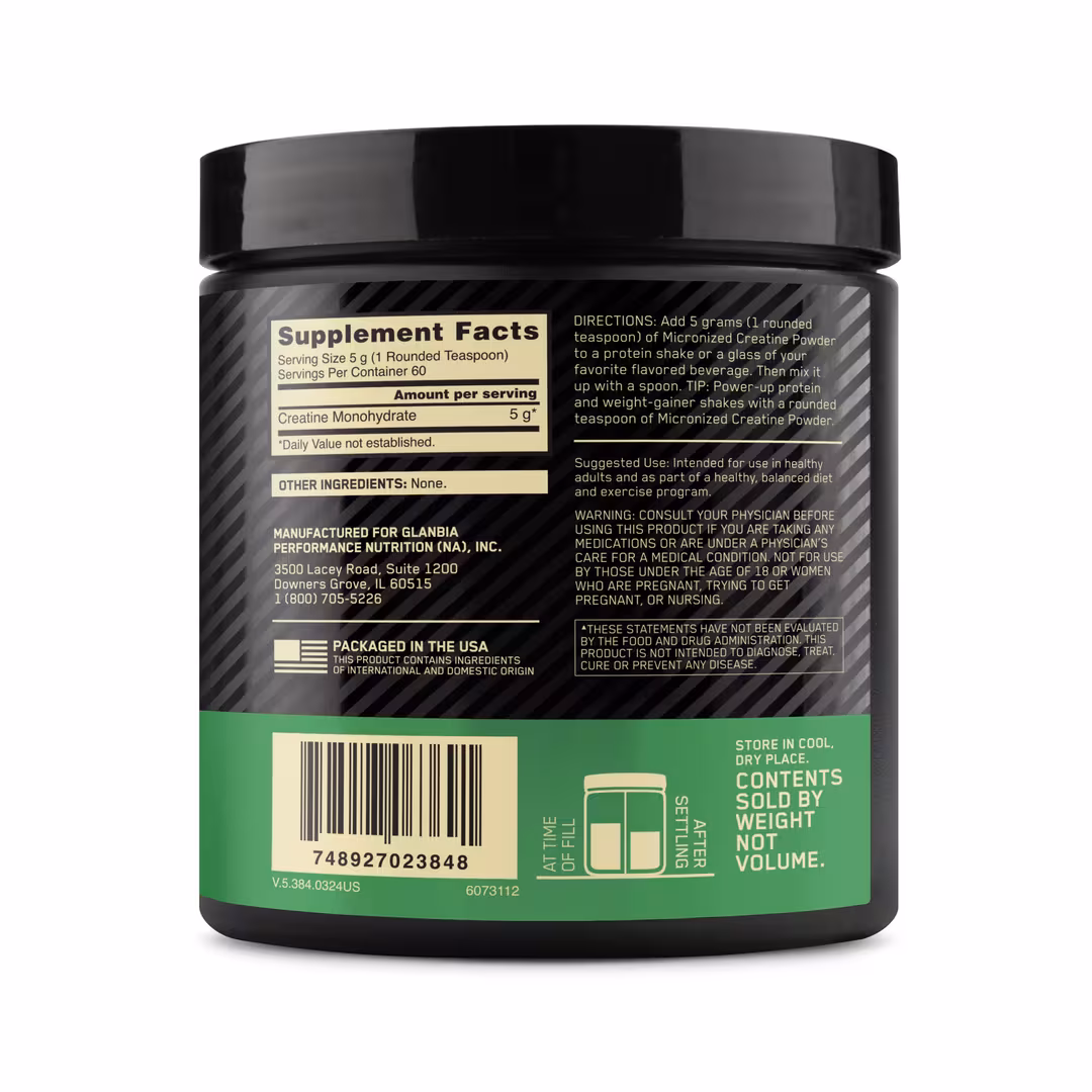 Optimum Nutrition  Creatine Powder