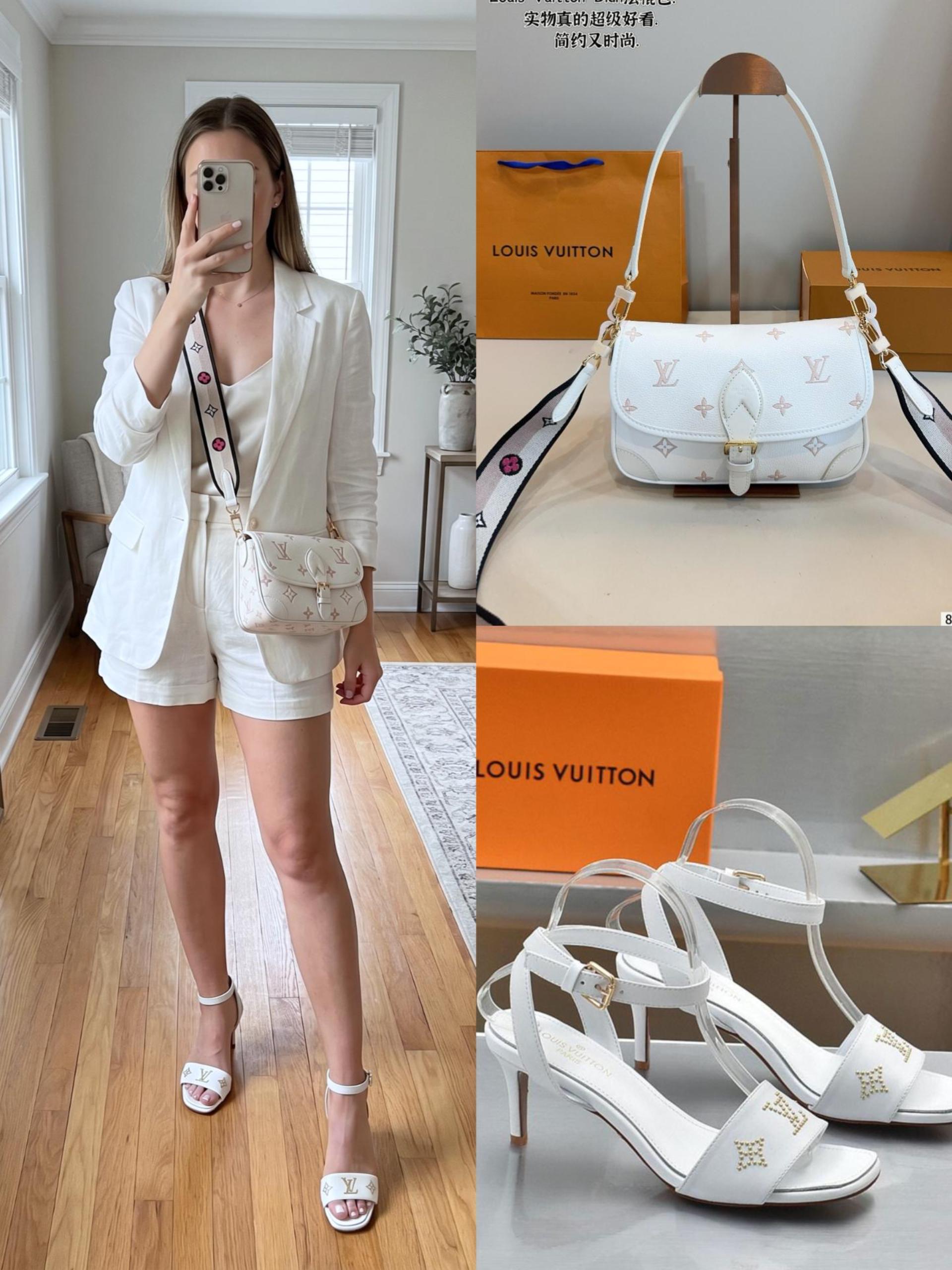 LV Shoes & Bag Set