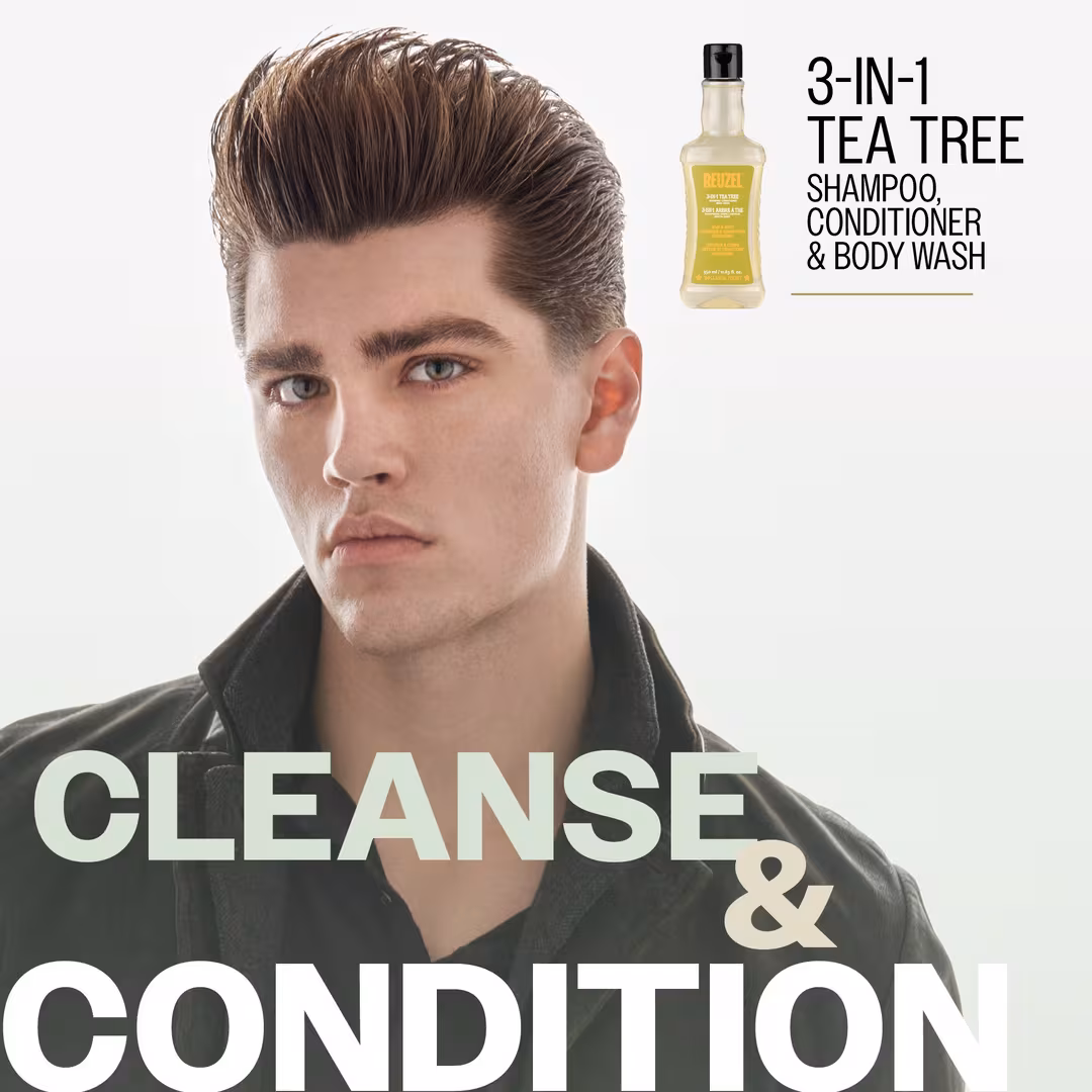 REUZEL  3-in-1 Tea Tree Shampoo