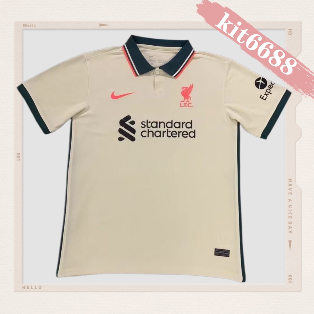 2021/2022 Liverpool Retro Away Football Shirt