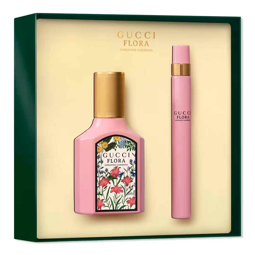 Gucci  Flora Gorgeous Gardenia Eau de Parfum and Travel Spray 2-Piece Gift Set