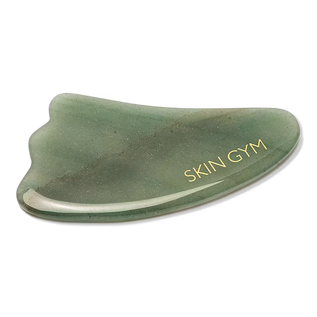 Skin Gym  Jade Gua Sha Crystal Beauty Tool