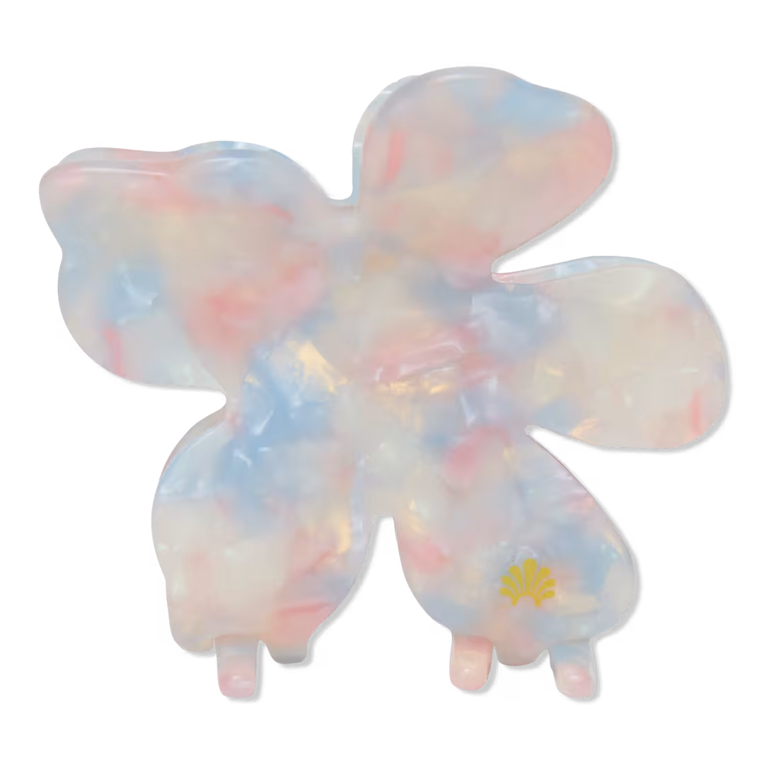 Lele Sadoughi  Mother of Pearl Lily Claw Clip