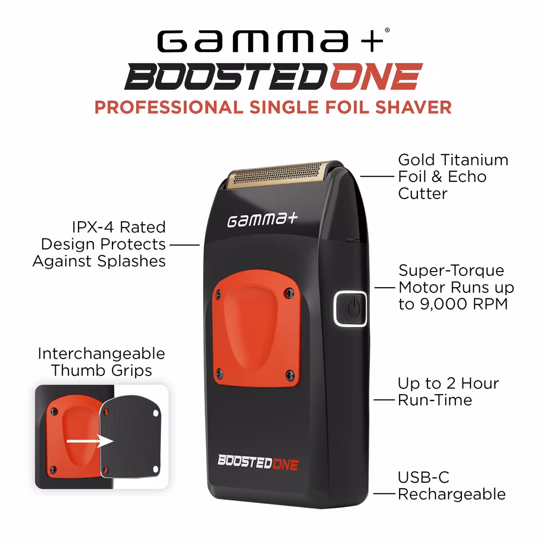 GAMMA+  Boosted One Single Foil Shaver