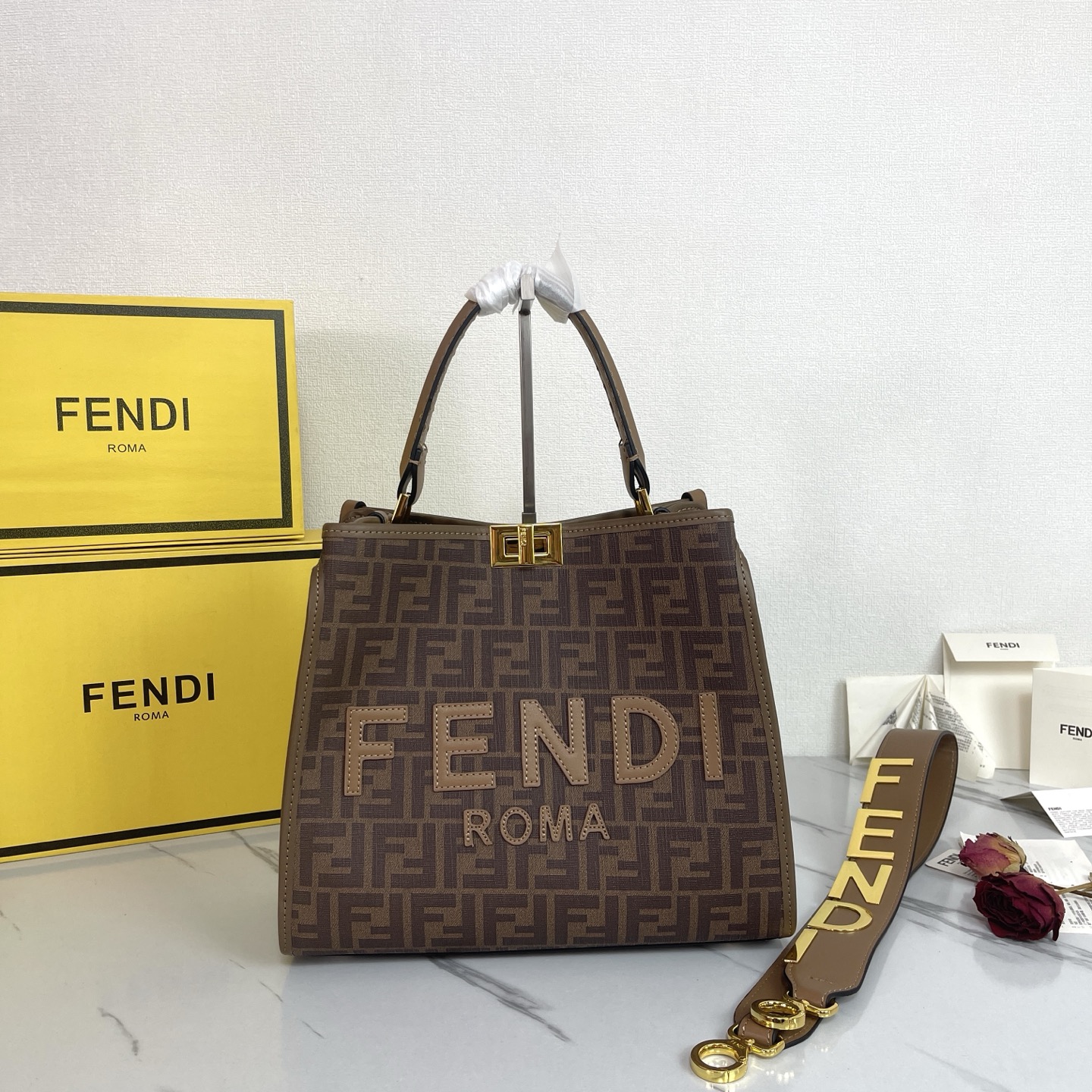 Fendi Peekaboo ISeeU Tote Bag