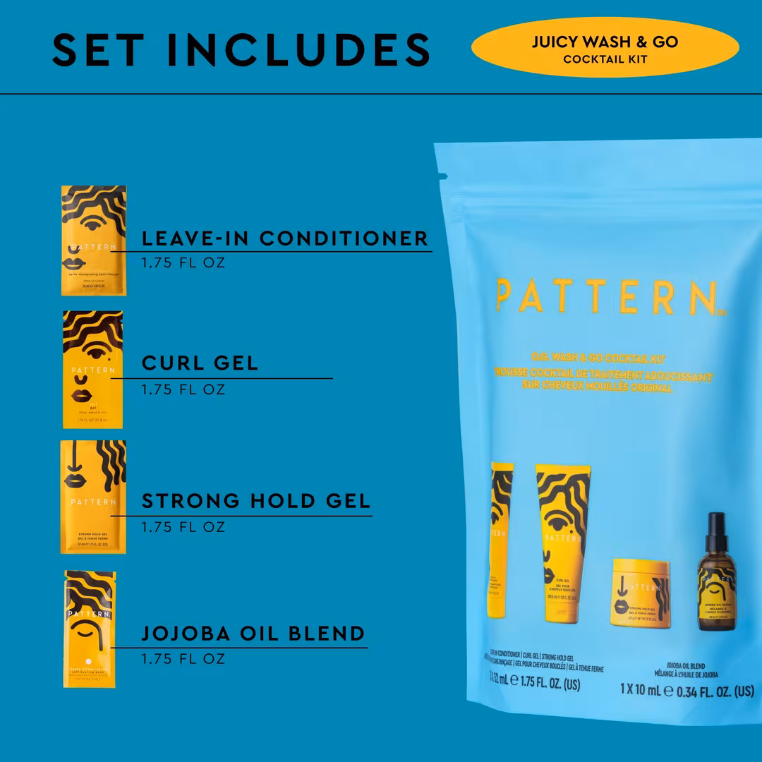 PATTERN  Juicy Wash & Go Kit